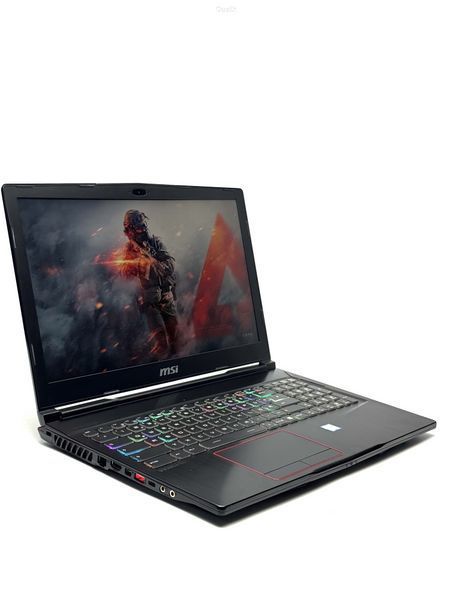 Ноутбук MSI Raider GE63VR TN (120 Гц) Intel Core i7 (i7-7700HQ) 16 Гб 256 Гб SSD +1 TB HDD Клас B (NTB0226352) Б/В