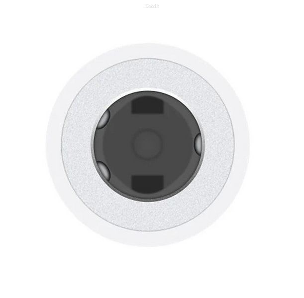 Адаптер Apple Lightning to 3.5 мм (mini-jack) Білий (MMX62ZM)