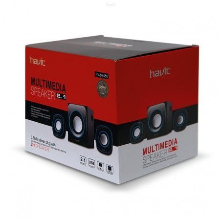 Акустичні колонки Havit Multimedia speaker Black (HV-SK450)