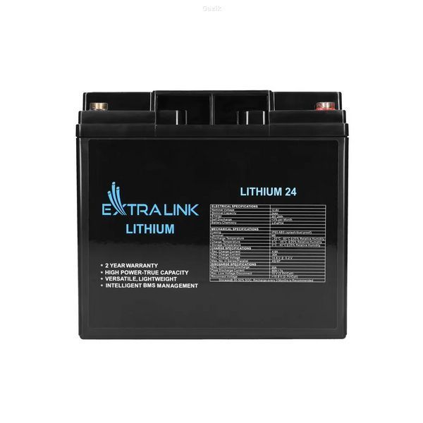 Акумуляторна літієва батарея EXTRALINK LIFEPO4 12.8V 18AH, BMS 11000146 фото