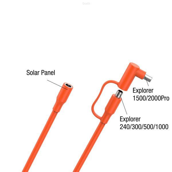 Подовжувач постійного струму для сонячної панелі Jackery DC Solar Panel Extension Cable 5 м CS020 фото