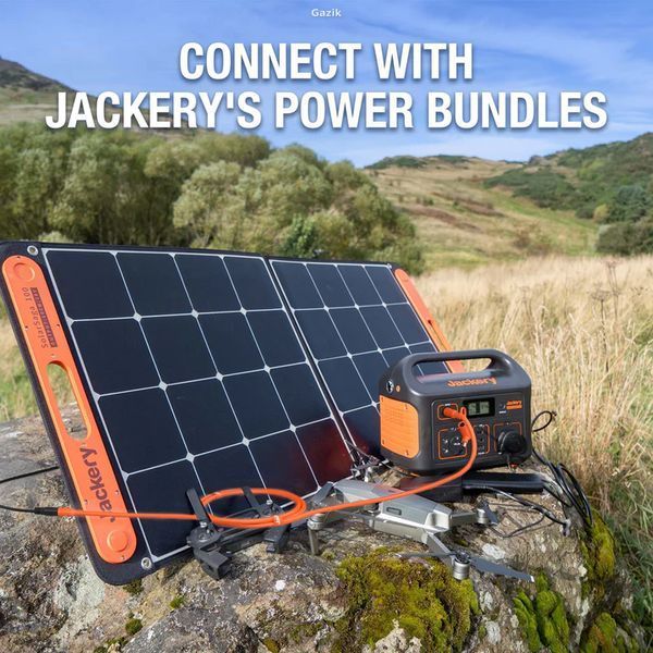 Подовжувач постійного струму для сонячної панелі Jackery DC Solar Panel Extension Cable 5 м CS020 фото