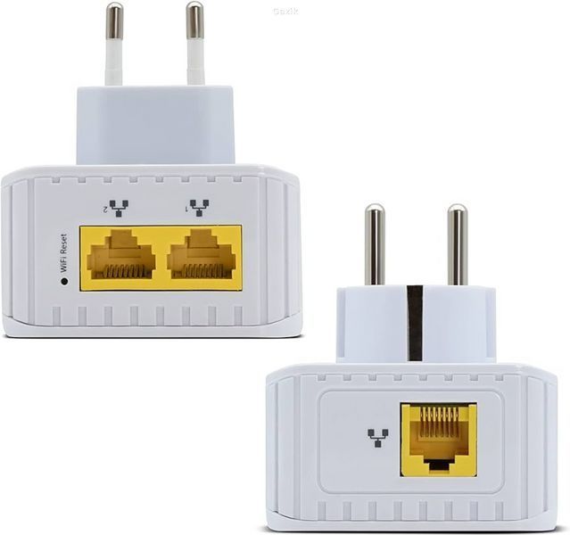 Розетка Powerline Duo Wi-Fi 600 Metronic 495469 (OpenBox) LPNIC012855224 фото