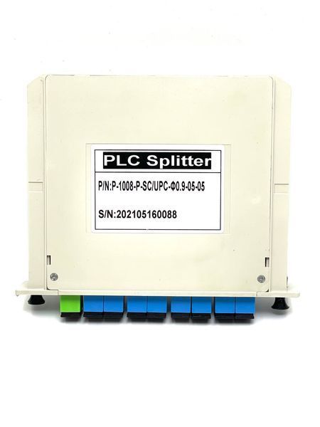 Оптичний дільник корпусний Extralight DIN 1/8 box SC/UPC (Splitter) 10673445 фото