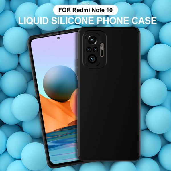 Чохол Oureidoo для Xiaomi Redmi Note 10 Pro Black + захисне скло