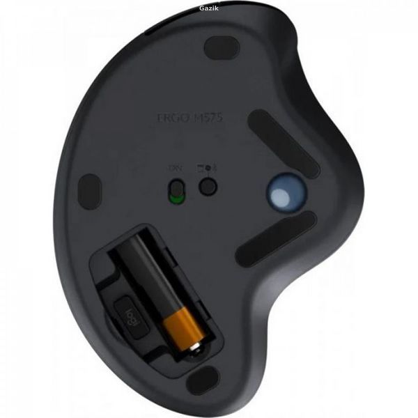 Миша бездротова Logitech ERGO M575 BlueTooth, Wireless 2.4GHz Graphite (OpenBox) LPNHE770852465 фото