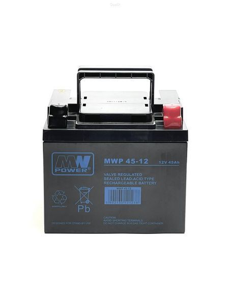 Акумулятор AGM MWP 45Ah 12V 12 років служби