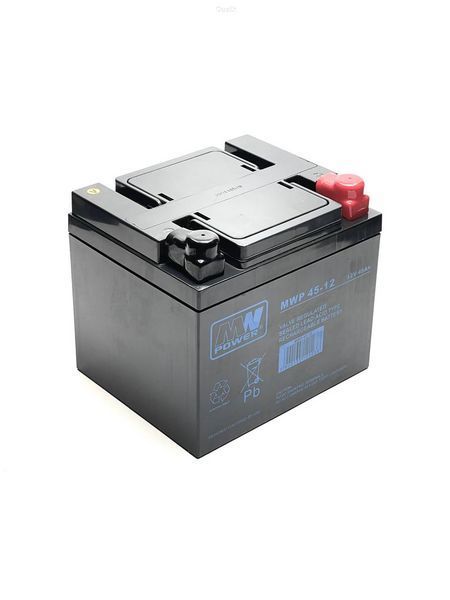 Акумулятор AGM MWP 45Ah 12V 12 років служби