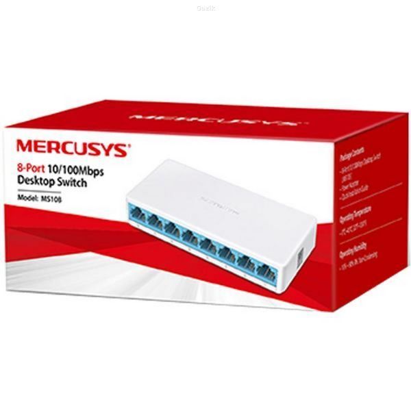 Комутатор Mercusys MS108 (switch 8 port)