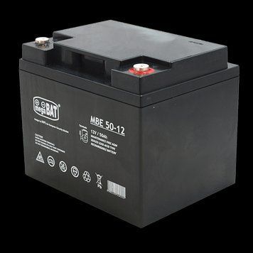 Акумулятор AGM MWP 50Ah 12V 12 років служби