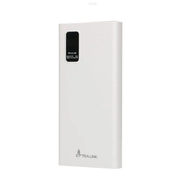 Повербанк Extralink EPB-067W 10000 mAh White