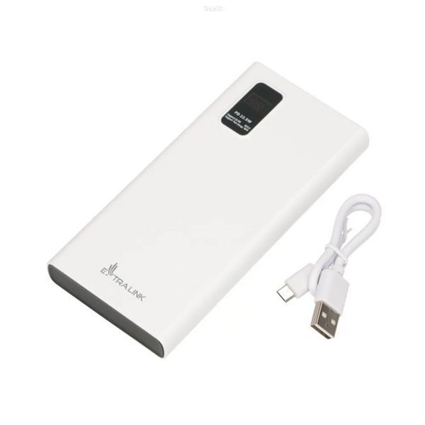 Повербанк Extralink EPB-067W 10000 mAh White