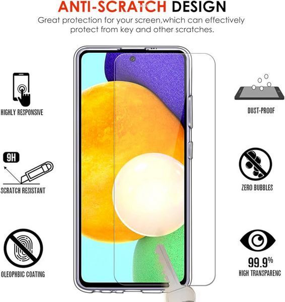 Чохол ivoler для Samsung Galaxy A52 4G / 5G / A52S 5G Transparent