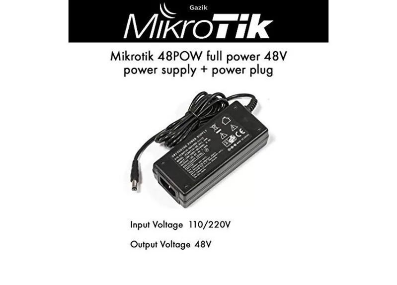 Блок живлення MikroTik 48POW