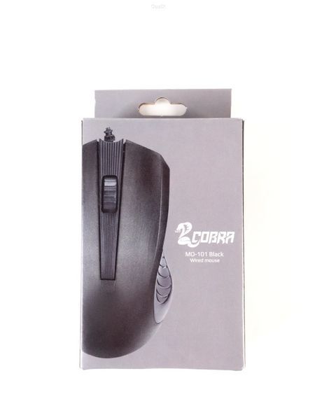Миша дротова Cobra M0-101 USB Black M0USB фото