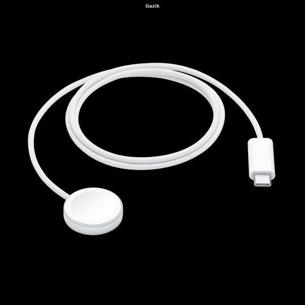 БЕЗДРОТОВИЙ ЗАРЯДНИЙ ПРИСТРІЙ APPLE WATCH MAG FAST CHARGER USBC 1M-ZML YT000000202 фото