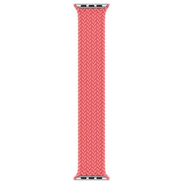 Ремінець Woven Single Loop для Apple Watch 42-44 mm Pink "M"
