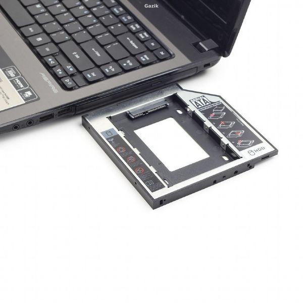 Внутрішня кишеня-адаптер Gembird MF-95-01 для HDD/SSD 2.5" SATA III KP008 фото