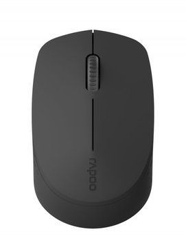 Миша бездротова Rapoo M100 BlueTooth, Wireless 2.4GHz Dark Grey M100WI фото