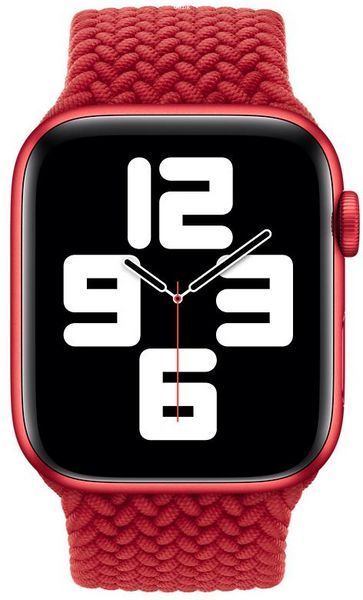 Ремінець Woven Single Loop для Apple Watch 42-44 mm Red "M"