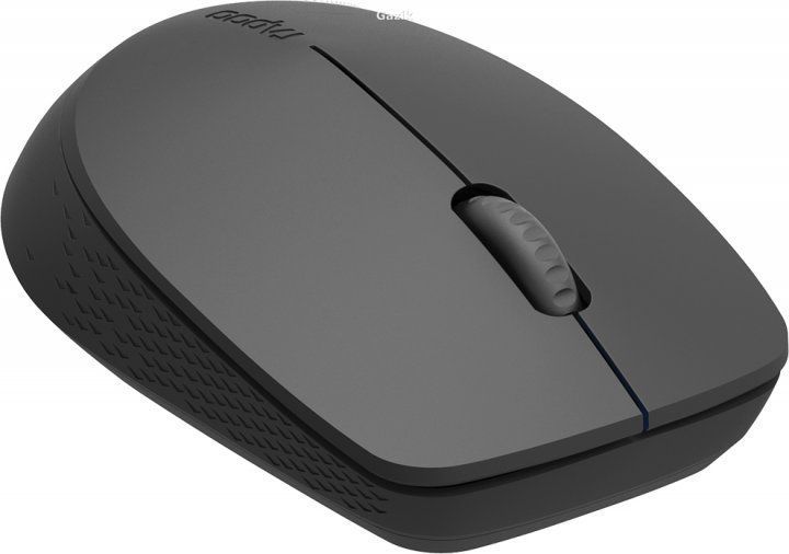 Миша бездротова Rapoo M100 BlueTooth, Wireless 2.4GHz Dark Grey M100WI фото