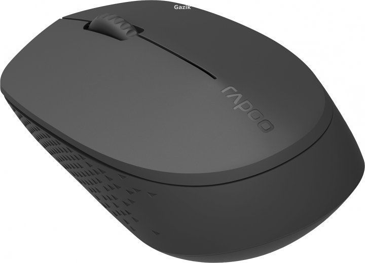 Миша бездротова Rapoo M100 BlueTooth, Wireless 2.4GHz Dark Grey M100WI фото