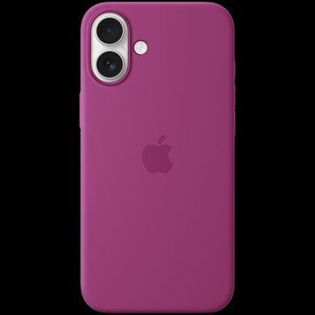 СИЛІКОНОВИЙ ЧОХОЛ IPHONE 16 PLUS SI CASE FUCHSIA-ZML YSAP804     фото