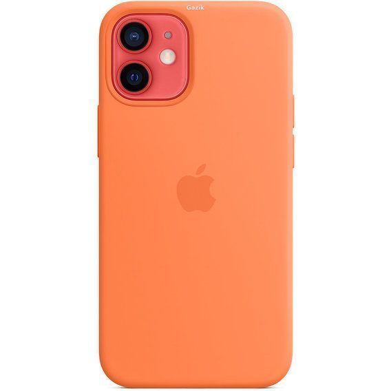 Чохол Silicone Case для iPhone 12 mini Kumquat