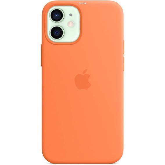 Чохол Silicone Case для iPhone 12 mini Kumquat