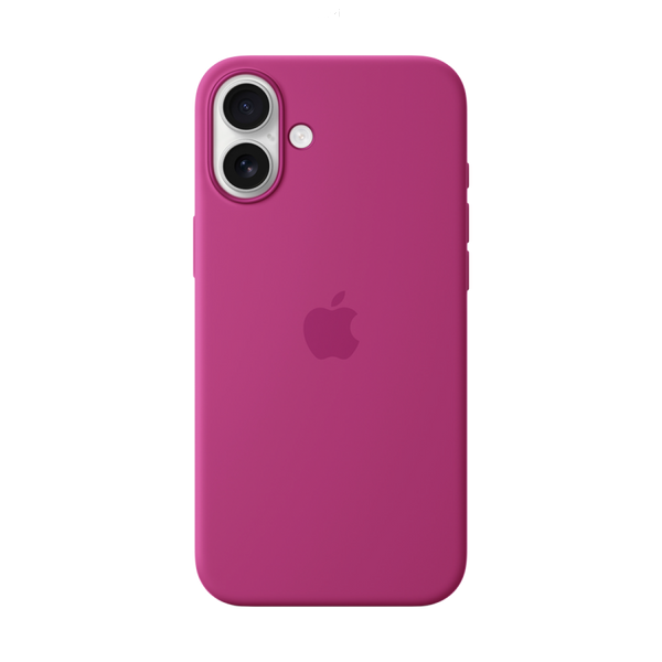 СИЛІКОНОВИЙ ЧОХОЛ IPHONE 16 PLUS SI CASE FUCHSIA-ZML