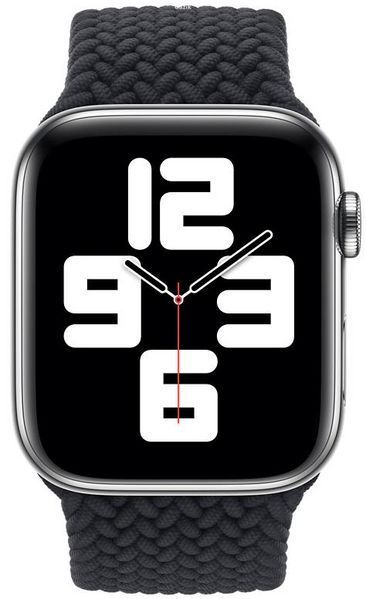 Ремінець Woven Single Loop для Apple Watch 42-44 mm Charcoal "M"