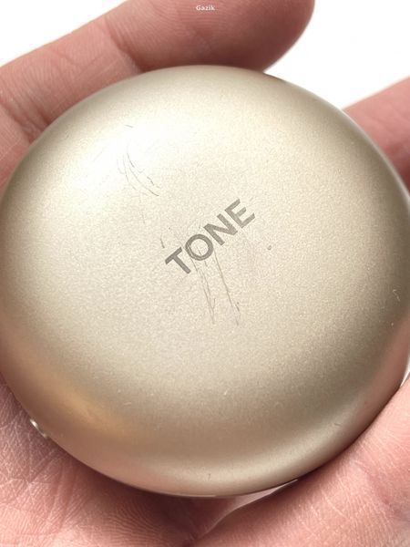 Навушники бездротові LG Tone Free DFP9 Gold (вживані) LPNHE781354165 фото
