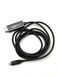 Кабель мультимедійний Amazon Basics Type-C to HDMI (сумісний із Thunderbolt 3), 4K@30 Гц, 1.8 м
