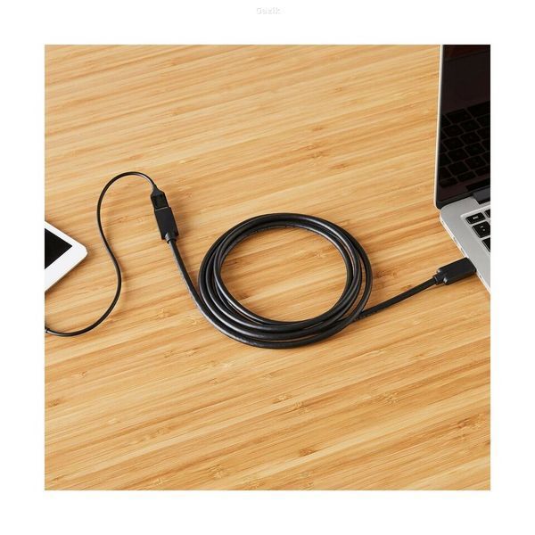 Кабель-подовжувач Amazon Basics USB типу A 3.0, 2 м, чорний