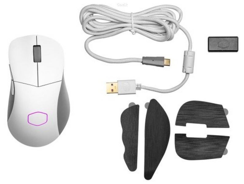 Миша бездротова Cooler Master MM731 BlueTooth, Wireless 2.4GHz, USB White/Gray (вживана) LPNA026523981 фото