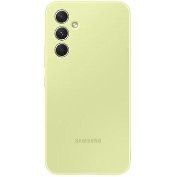 М'який чохол Samsung Silicone Cover для Galaxy A54 5G, Лайм (OpenBox)