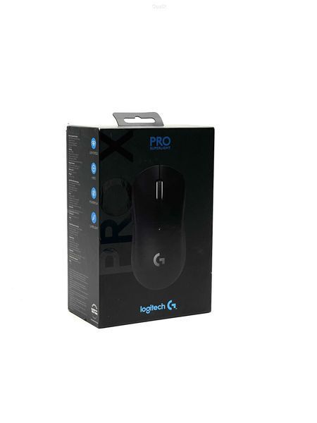 Миша бездротова Logitech G Pro X Superlight BlueTooth, Wireless 2.4GHz, USB Black (вживана) LPNHE774056207 фото