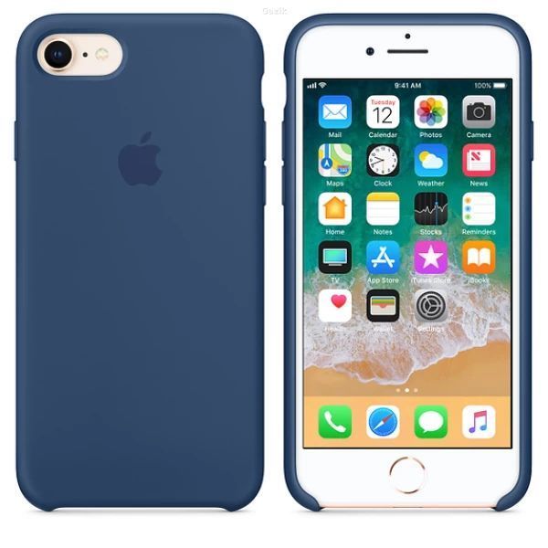 Чохол Silicone Case для iPhone 7/8/SE 2020 Blue Cobalt