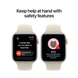 ГОДИННИК APPLE WATCH SE 3 40 M AL N SB ML GPS-RKZ