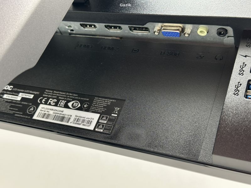 Монітор AOC Q2790PQE 27" IPS (Вживаний - Клас A-)