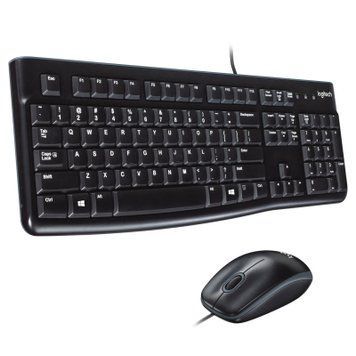 Комплект дротовий Logitech MK120 USB UA Black (920-002563)
