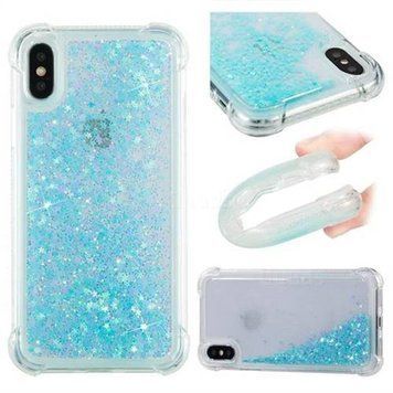 Чохол Liquid Case для iPhone X/XS Blue