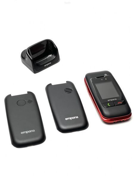 Мобільний телефон Emporia One V200 Black/Red (вживаний)