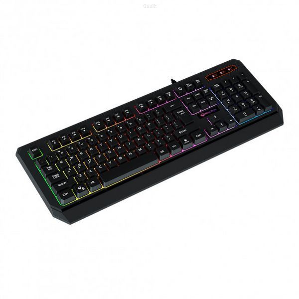Клавіатура дротова MEETION K9320 USB Black (ENG / RU / UA)