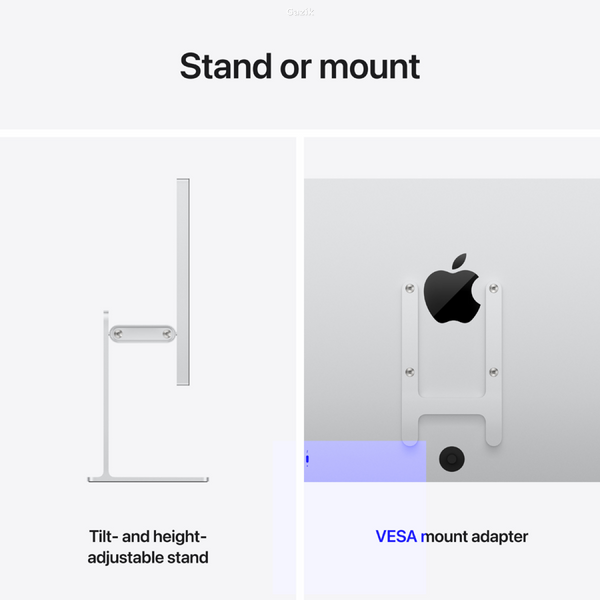 МОНІТОР STUDIO DISPLAY XDR STD/VESA/1M-RUS YSAP867     фото