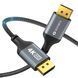 Кабель мультимедійний Sonero 4K DisplayPort to DisplayPort 1 м Gray