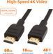 Кабель мультимедійний Amazon Basics Ultra HD HDMI to HDMI 0,9 м Чорний (OpenBox)