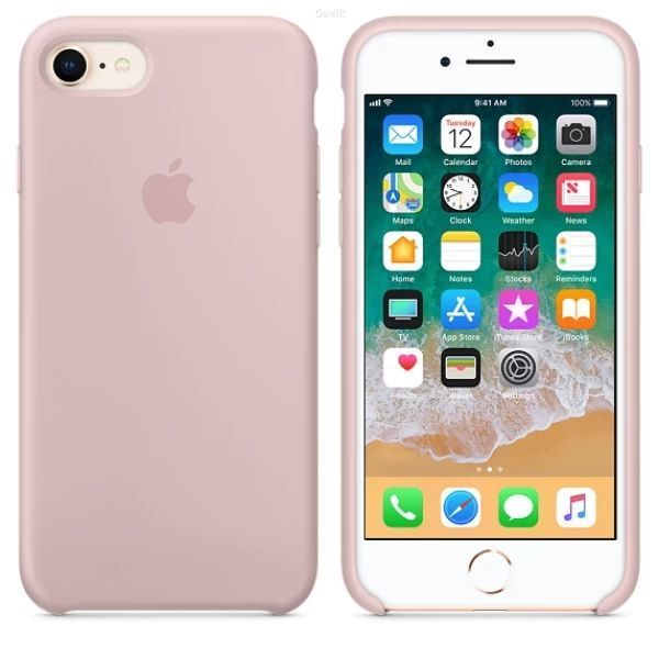 Чохол Silicone Case для iPhone 7/8/SE 2020 Pink