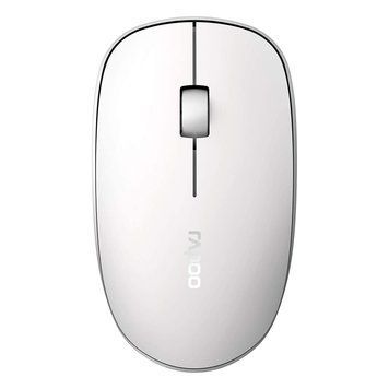 Миша бездротова Rapoo M200 BlueTooth, Wireless 2.4GHz White M200WIW фото