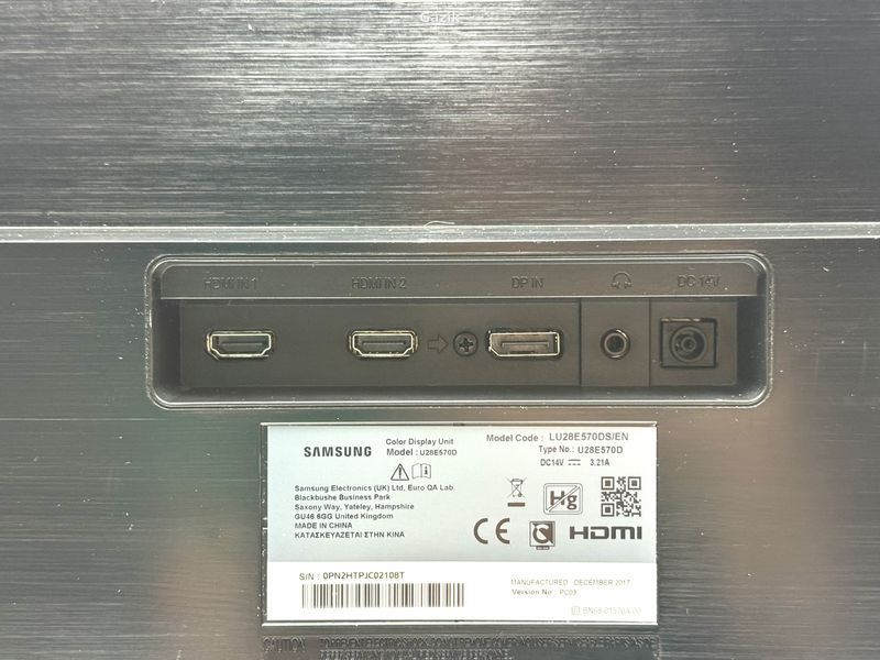 Монітор SAMSUNG U28E570D 28" TN (Вживаний - Клас A-)